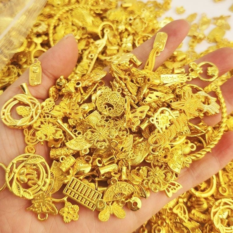 Gold & Silver Plated Jewelry Findings-LL