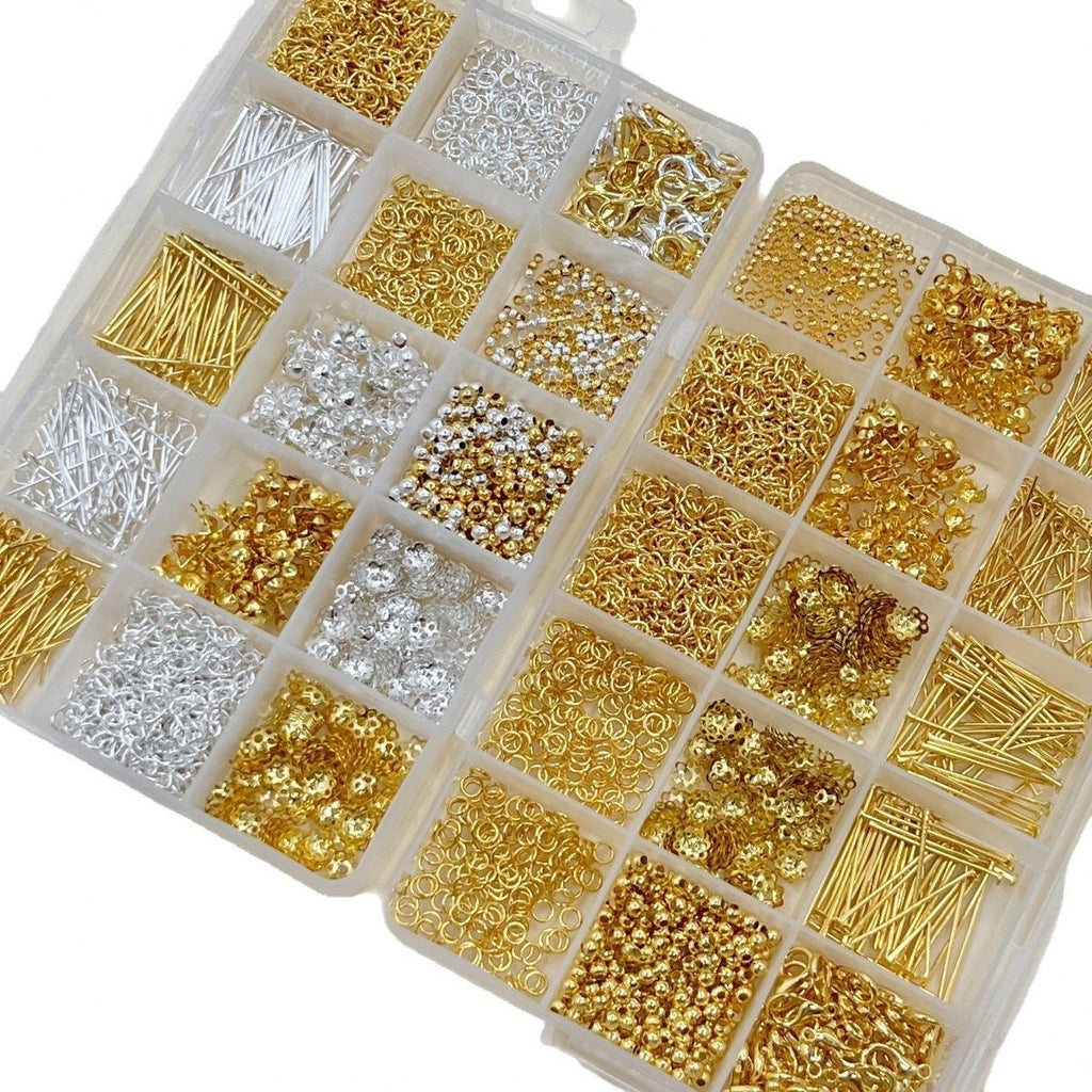 Gold & Silver Plated Jewelry Findings-LL