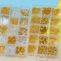 Gold & Silver Plated Jewelry Findings-LL