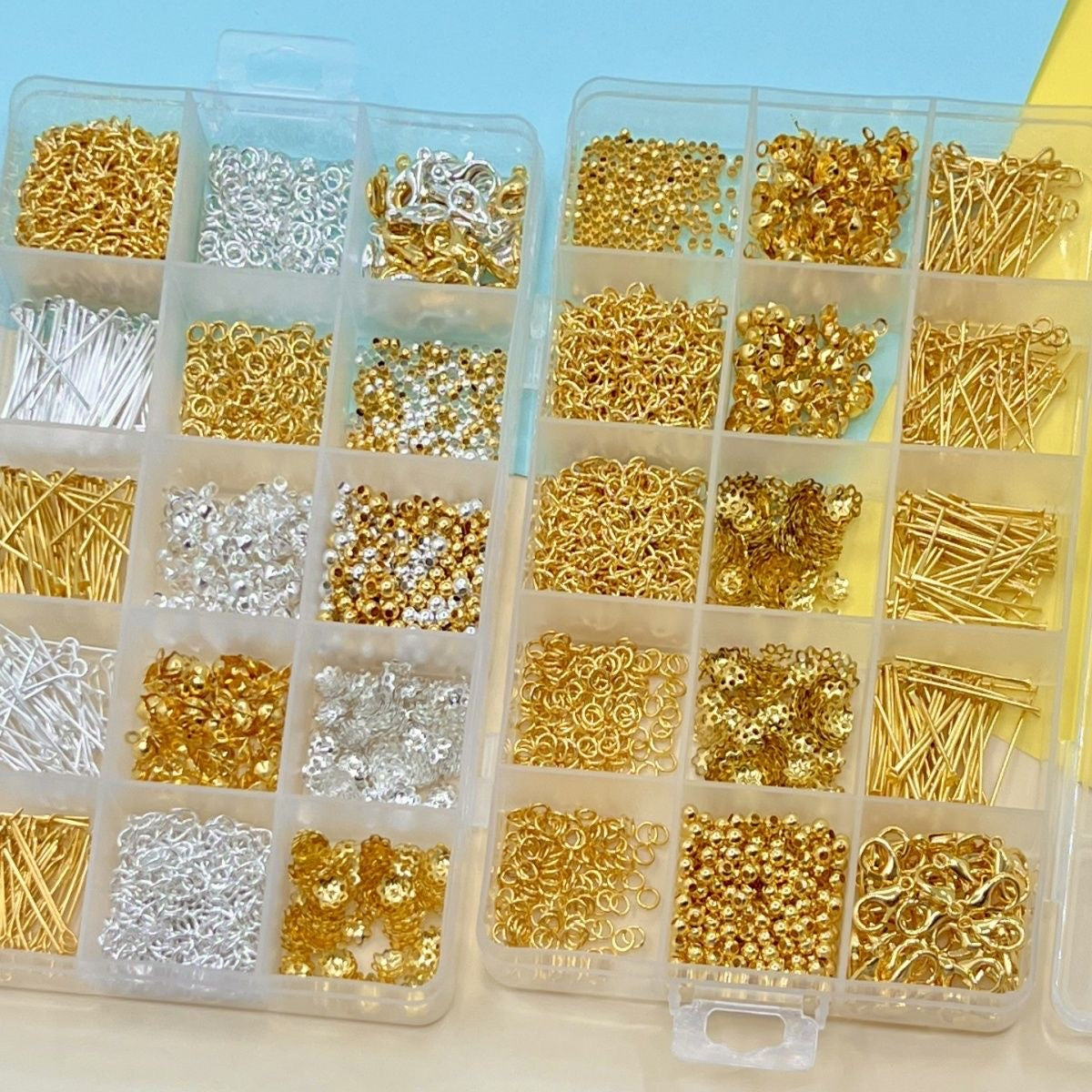 Gold & Silver Plated Jewelry Findings-LL
