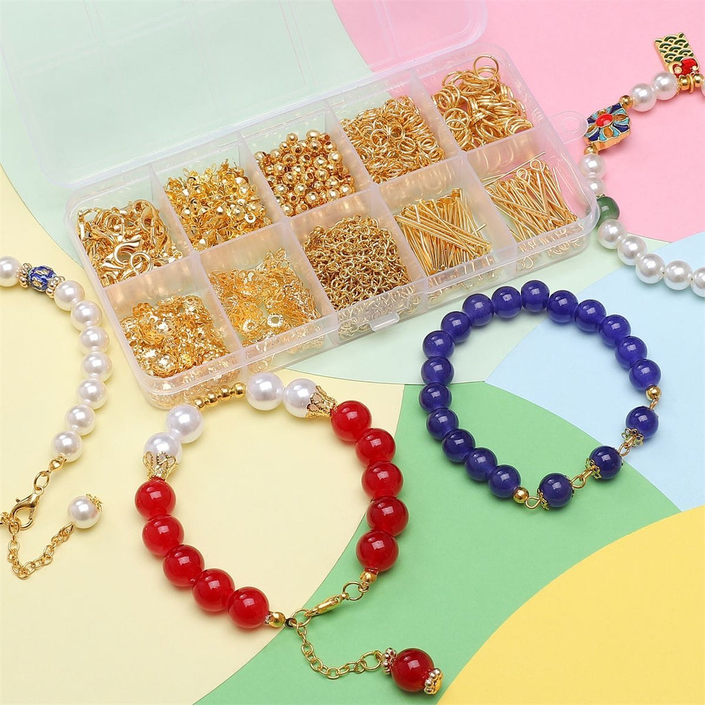 Gold & Silver Plated Jewelry Findings-LL