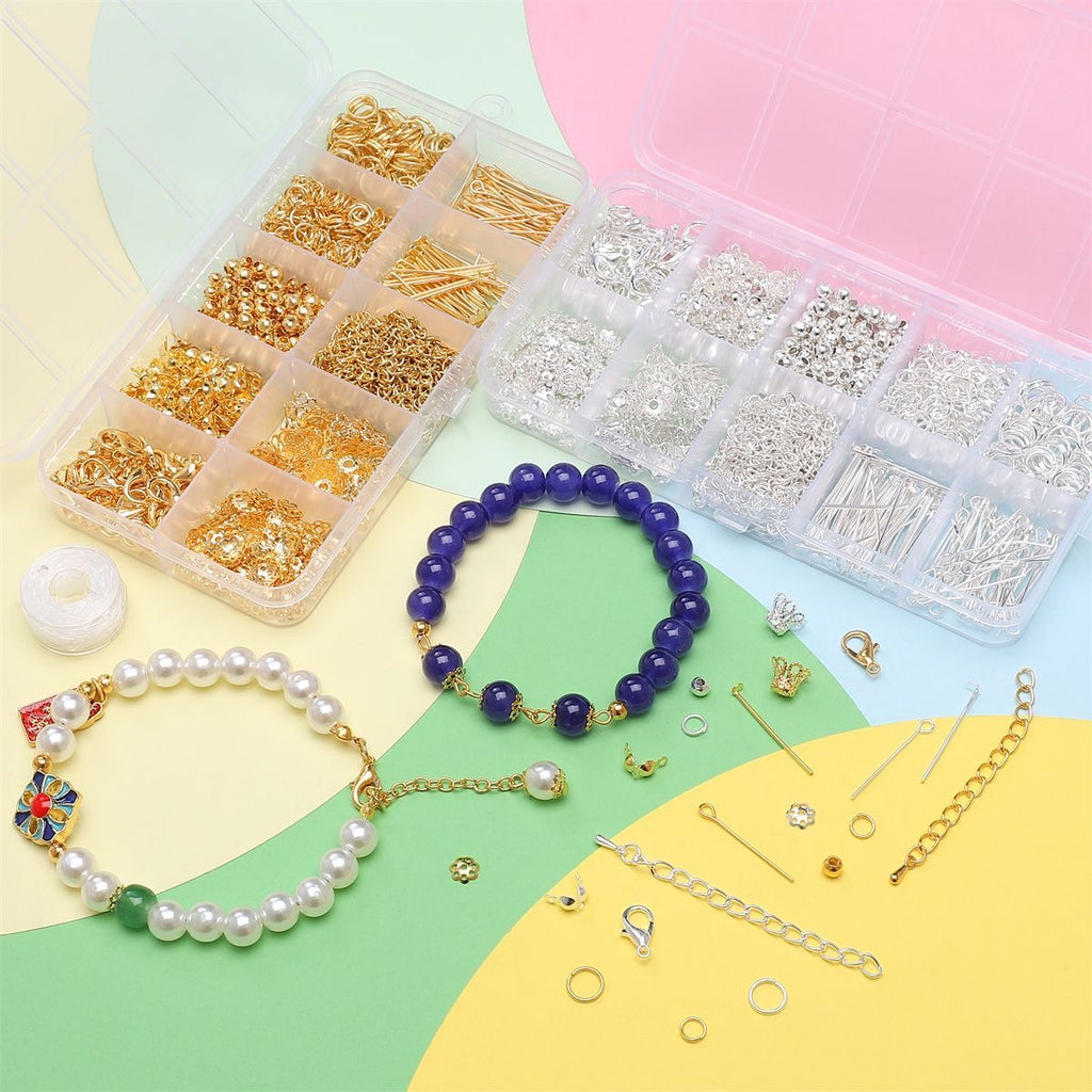 Gold & Silver Plated Jewelry Findings-GH